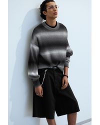 Weekday - Relaxed Space-Dyed Knitted Cotton Sweater - Lyst