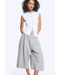 Weekday - Pearl Button Up Top - Lyst