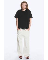 Weekday - Relaxed Boxy Cotton T-Shirt - Lyst