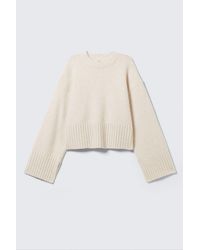 Monki - Knitted Oversized Sweater - Lyst