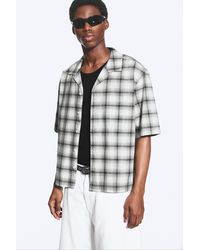 Weekday - Cotton Short-Sleeved Buttoned Shirt - Lyst