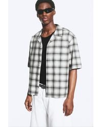 Weekday - Cotton Short-Sleeved Buttoned Shirt - Lyst