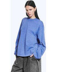 Weekday - Long-Sleeved Boxy Cotton T-Shirt - Lyst