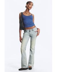 Cheap Monday - Booty Bei Low Rise Skinny Bootcut Jeans - Lyst