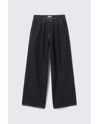 Weekday - Pleated Loose Baggy Jeans - Lyst