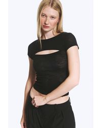 Weekday - Layered Two-Piece Bolero Top - Lyst
