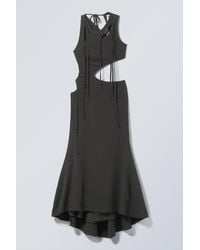 Weekday - Braided Cut-Out Maxi Dress - Lyst