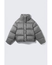 Weekday - Short Oversized Puffer Jacket - Lyst