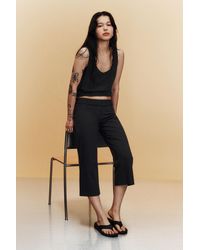 Weekday - Flared Capri Suiting Trousers - Lyst