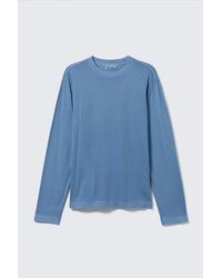 Weekday - Relaxed Long-Sleeved Pyjama T-Shirt - Lyst