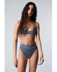 Weekday - Heat High Waist Bikini Bottoms - Lyst