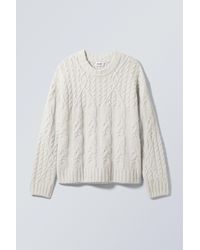 Weekday Samuel Net Sweater for Men 