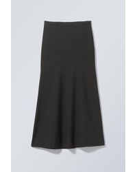 Weekday - Base Long Skirt - Lyst