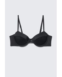 Monki - Underwired Padded Bikini Top - Lyst