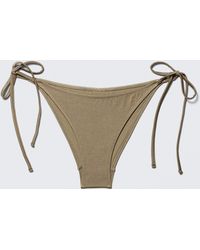 Weekday - Strappy Tie Bikini Bottoms - Lyst