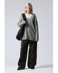 Weekday - Oversized-Pullover aus Wollmischung Eden - Lyst