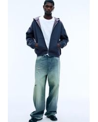 Weekday - Loose Fit Zip Hoodie - Lyst
