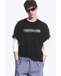 Weekday - Boxy Printed Graphic T-Shirt - Lyst