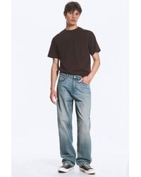 Weekday - Galaxy Mid Rise Loose Straight Jeans - Lyst