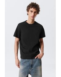 Weekday - Short Boxy Heavyweight T-shirt - Lyst