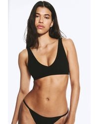 Weekday - Plunge Rib Soft Bra - Lyst
