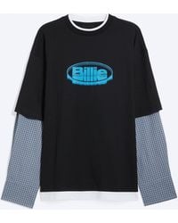 Weekday - Billie Long-Sleeved Layered Oversized Top - Lyst