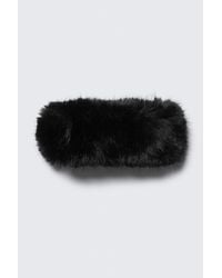 Weekday - Soft Faux Fur Headband - Lyst