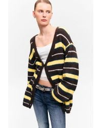 Monki - Weiche Strickjacke Mit V-Ausschnitt - Lyst