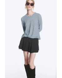 Monki - Pleated Mini Suiting Skirt - Lyst