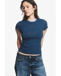 Weekday - Slim Short-Sleeved Cotton T-Shirt - Lyst