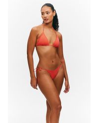 Monki - Geschnürtes Bikinihöschen - Lyst