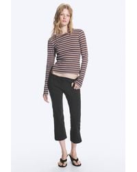 Monki - Tight Ribbed Long-Sleeve - Lyst