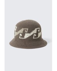 Weekday - Woven Jacquard Bucket Hat - Lyst