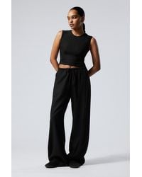 Weekday - Mia Linen Mix Trousers - Lyst