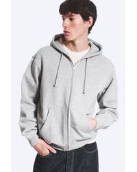 Weekday - Classic Zip Hoodie - Lyst