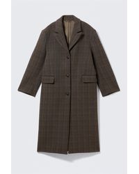 Weekday - Oversized Wool-Blend Coat - Lyst