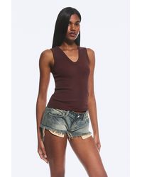 Weekday - 2-Pack Ribbed V-Neck Tank Top - Lyst