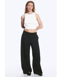 Weekday - Low Waist Wide Suiting Trousers - Lyst