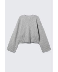 Monki - Knitted Oversized Sweater - Lyst