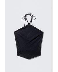 Weekday - Slim Fit Halter Top - Lyst