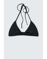 Weekday - Turn Halter Bikini Top - Lyst