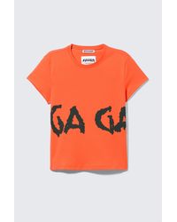 Weekday - Lady Gaga Baby Tee - Lyst