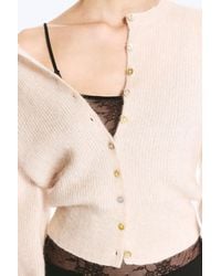 Monki - Mohair Blend Cardigan - Lyst