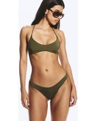 Weekday - Mid-Rise Ruched Brazilian Bikini Bottoms - Lyst