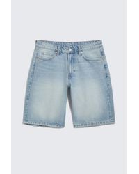 Weekday - Monterey Low Rise Denim Shorts - Lyst