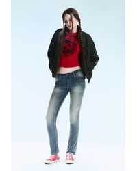 Cheap Monday - Sleezie Low Rise Skinny Jeans - Lyst