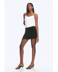 Weekday - Strappy Mini Wrap Skirt - Lyst