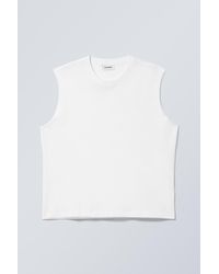 Weekday - Lockeres Tanktop aus Baumwolle - Lyst