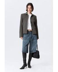 Weekday - Schlanke Jacke Mit Knöpfen - Lyst