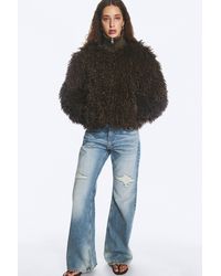 Weekday - Faux Fur Jacket - Lyst